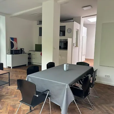 Casa de Férias Zentrales Gartenhaus Loft In